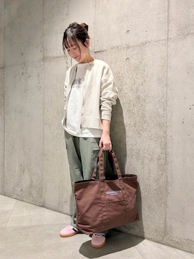 「URBAN RESEARCH Sonny Label（アーバンリサーチサニーレーベル）のアイテム」を使った、香織さん（レディース・154cm）の春コーディネート