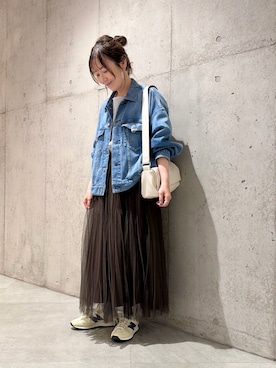 「URBAN RESEARCH Sonny Label（アーバンリサーチサニーレーベル）のアイテム」を使った、香織さん（レディース・154cm）の夏コーディネート