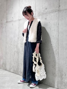 香織さん（レディース・154cm）の秋コーディネート