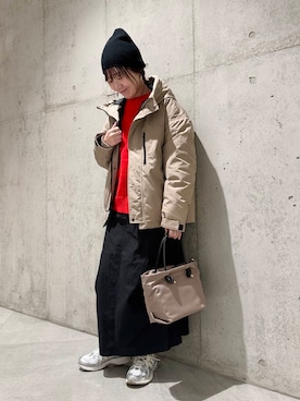 香織さん（レディース・154cm）の冬コーディネート