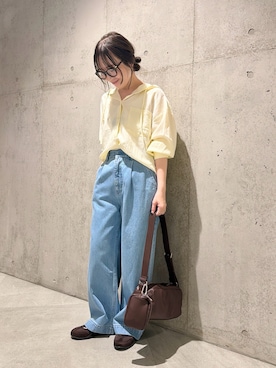 香織さん(レディース・154cm)の春コーディネート