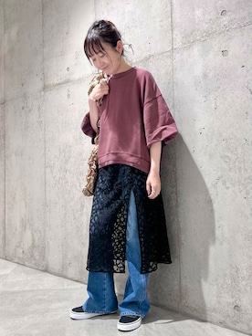 香織さん(レディース・154cm)の夏コーディネート