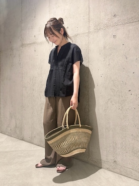 香織さん(レディース・154cm)の夏コーディネート
