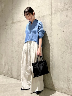 香織さん（レディース・154cm）の春コーディネート
