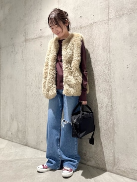 香織さん（レディース・154cm）の秋コーディネート