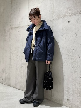 「URBAN RESEARCH Sonny Label（アーバンリサーチサニーレーベル）のアイテム」を使った、香織さん（骨格ストレート・レディース・154cm）の冬コーディネート