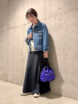 「URBAN RESEARCH Sonny Label（アーバンリサーチサニーレーベル）のアイテム（トップス）」を使った、香織さん（レディース・154cm）の春コーディネート