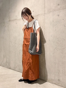 「FORK&SPOON（フォークアンドスプーン）のアイテム」を使った、香織さん（レディース・154cm）の春コーディネート