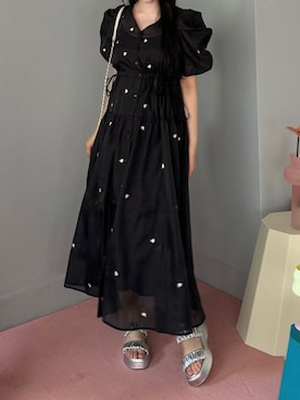 Shionさん（レディース・159cm）の夏コーディネート