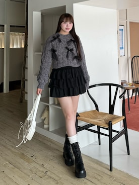 「アイテム（その他シューズ）」を使った、Shionさん（レディース・159cm）の秋コーディネート
