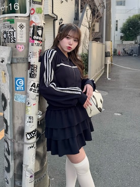 「韓国コーデ」｜「アイテム（ワンピース/ドレス）」を使った、Shionさん（レディース・159cm）の冬コーディネート