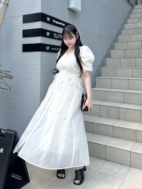 Shionさん（レディース・159cm）の夏コーディネート