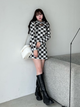 「アイテム（その他シューズ）」を使った、Shionさん（レディース・159cm）の秋コーディネート
