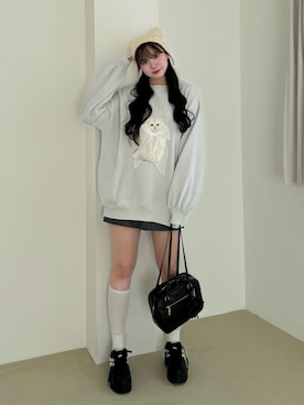 「24AW秋の新作」｜「アイテム（その他シューズ）」を使った、Shionさん（レディース・159cm）の秋コーディネート