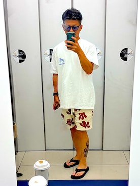 「MALIBU SANDALS（マリブサンダルズ）のMALIBU SANDALS / "SURFRIDER PLATFORM" サンダル（サンダル）」を使った、nob2723さん（メンズ・164cm・30代）の秋コーディネート