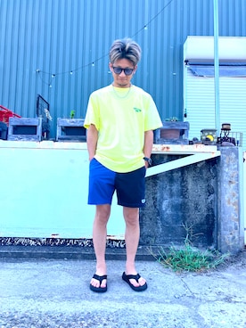 「アイテム（サンダル）」を使った、nob2723さん（メンズ・164cm・30代）の夏コーディネート
