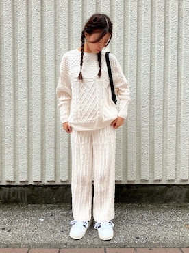 amiさんの「アディカラー クラシック ラウンドバッグ ショルダーバッグ / アディダスオリジナルス adidas Originals」を使ったコーディネート