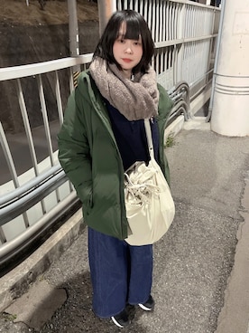 「ONCILY（オンシェリー）のアイテム」を使った、higa_99さん（レディース・150cm）の冬コーディネート