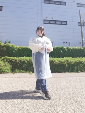 「しまむら（シマムラ）のアイテム（バッグ）」を使った、きゅるᵕ̈໒꒱·̩͙🔰さん（レディース・155cm）の春コーディネート