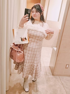 きゅるᵕ̈໒꒱·̩͙🔰さん（レディース・155cm）の春コーディネート