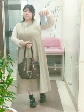 きゅるᵕ̈໒꒱·̩͙🔰さん（骨格ウェーブ・レディース・155cm）の秋コーディネート