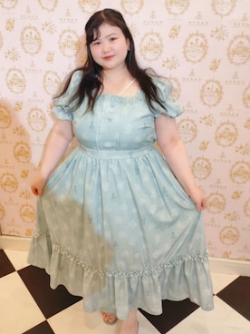 「アイテム（エコバッグ/サブバッグ）」を使った、きゅるᵕ̈໒꒱·̩͙🔰さん（レディース・155cm）の夏コーディネート