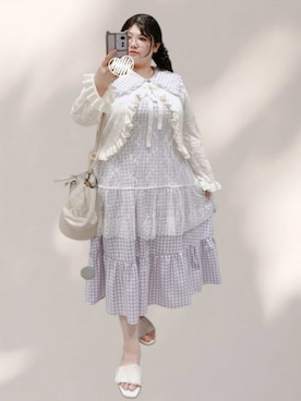 「Zoff（ゾフ）のアイテム」を使った、きゅるᵕ̈໒꒱·̩͙🔰さん（レディース・155cm）の夏コーディネート