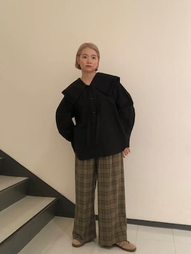 とみーさん（レディース・157cm）の秋コーディネート