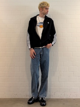 JNさん(メンズ・195cm)の夏コーディネート