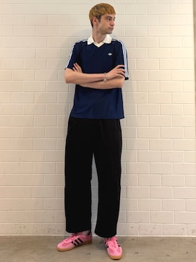 JNさん（メンズ・195cm）の春コーディネート