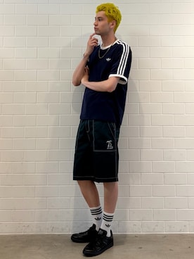 JNさん（メンズ・195cm）の夏コーディネート