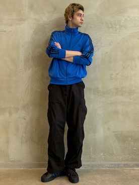 「アイテム（トップス）」を使った、JNさん（メンズ・195cm）の夏コーディネート