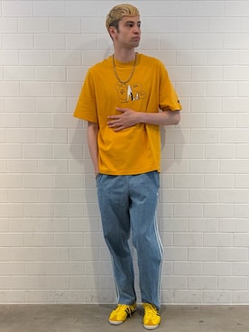 JNさん（メンズ・195cm）の春コーディネート