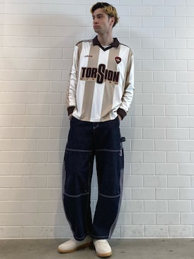 JNさん（メンズ・195cm）の冬コーディネート