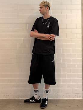 JNさん（メンズ・195cm）の夏コーディネート