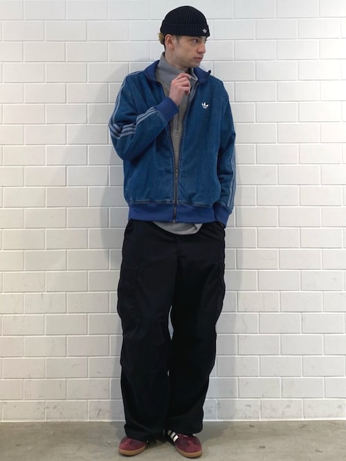 アディカラー デニム ファイヤーバード トラックトップ / ジャージ