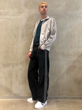 「アイテム（トップス）」を使った、JNさん（メンズ・195cm）の夏コーディネート