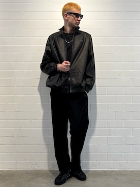 「アイテム（パンツ）」を使った、JNさん（メンズ・195cm）の夏コーディネート