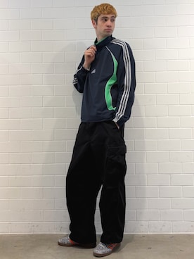 JNさん（メンズ・195cm）の春コーディネート