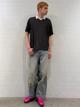 JNさん（メンズ・195cm）の春コーディネート