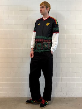 JNさん（メンズ・195cm）の春コーディネート