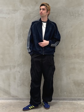 「アイテム（シューズ）」を使った、JNさん（メンズ・195cm）の夏コーディネート