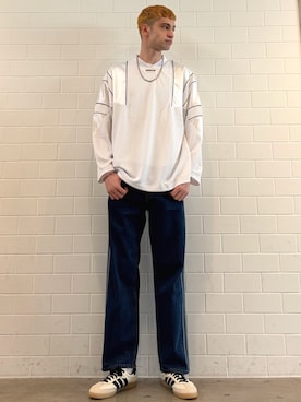 JNさん（メンズ・195cm）の春コーディネート