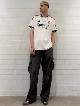 JNさん(メンズ・195cm)の夏コーディネート