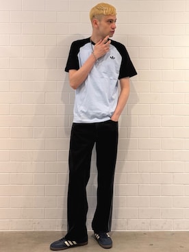 JNさん（メンズ・195cm）の春コーディネート