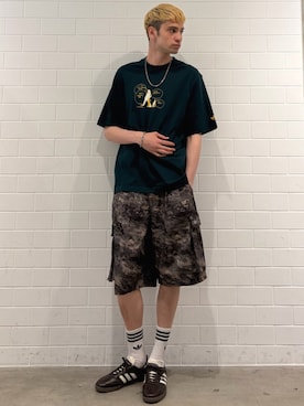 JNさん（メンズ・195cm）の春コーディネート