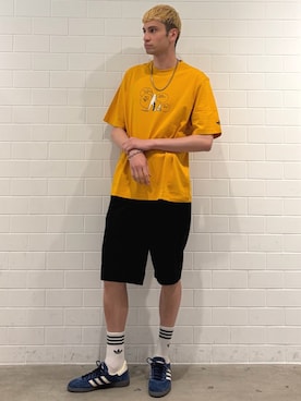 JNさん（メンズ・195cm）の春コーディネート