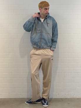 JNさん（メンズ・195cm）の春コーディネート