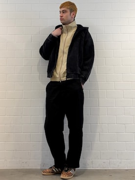 JNさん（メンズ・195cm）の春コーディネート