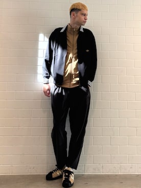 JNさん（メンズ・195cm）の秋コーディネート